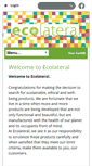 Mobile Screenshot of ecolateralshop.com.au